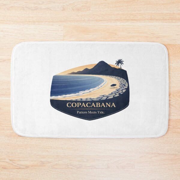 Item preview, Copacabana Keeps The Tide In Pattern designed and sold by EdvvinStudios.