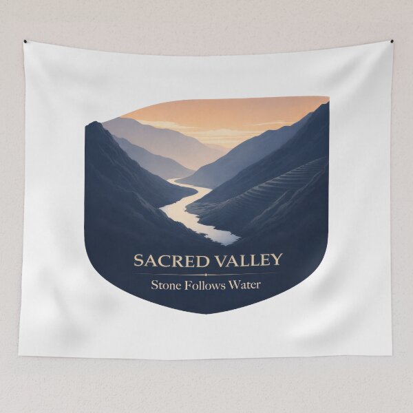Item preview, Sacred Valley Where Stone Follows Water designed and sold by EdvvinStudios.