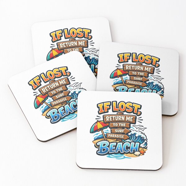 Item preview, If Lost Return Me To The Beach designed and sold by B-All-Creations.