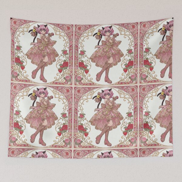 Item preview, Ichigo Momomiya of Tokyo Mew Mew designed and sold by Solace Sparkles.