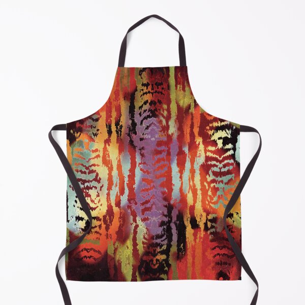 Item preview, Boho Ikat Tribal Pattern in Burnt Earth Tones designed and sold by trajeado14.