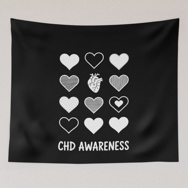Item preview, CHD - Congenital Heart Disease Awareness designed and sold by Moon-Ape.