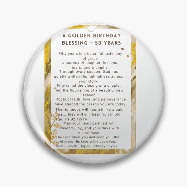 Item preview, 50th golden birthday! designed and sold by fribabywonder.