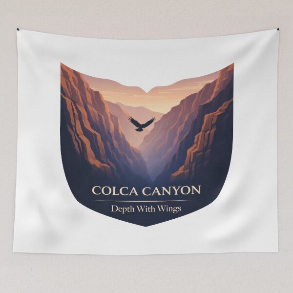 Item preview, Colca Canyon Depth With Wings designed and sold by EdvvinStudios.
