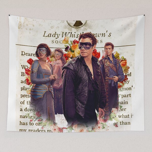 Item preview, The Bridgertons Masquerade Ball Lady Whistledown Society Papers Ton Tingles designed and sold by TheTonTingles.
