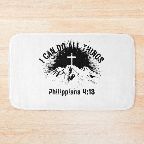 Item preview, Phil4:13 black no bg designed and sold by PDR-Shirts.