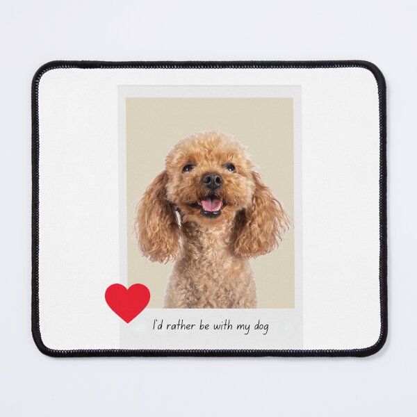 Item preview, Cavoodle mum I'd rather be with my dog designed and sold by McExtra.