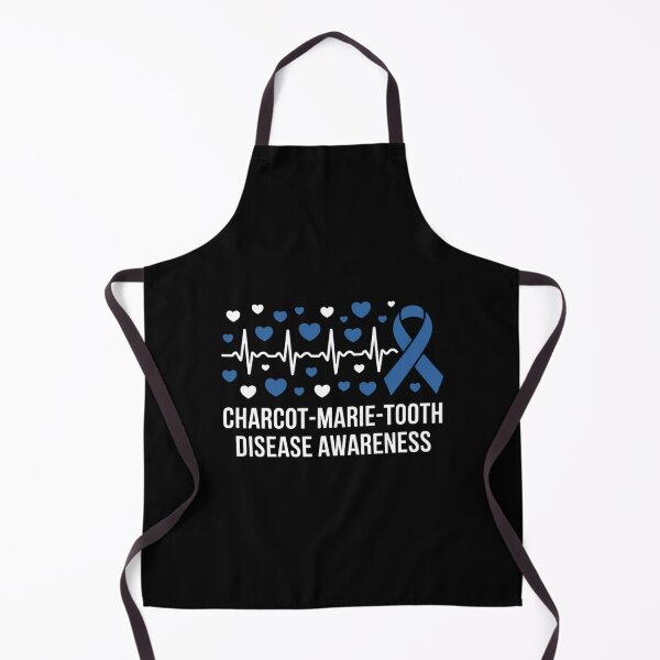 Item preview, Charcot-Marie-Tooth Disease Awareness Heartbeat Ribbon designed and sold by Moon-Ape.
