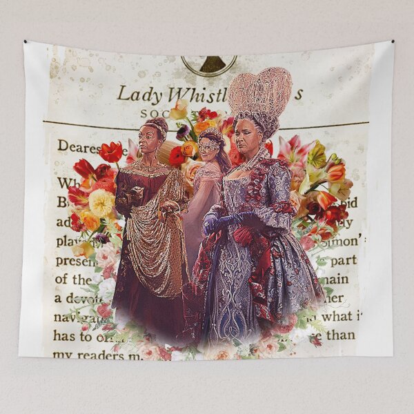 Item preview, Queen Charlotte, Lady Danbury & Violet Bridgerton Masquerade Ball Lady Whistledown Society Papers Ton Tingles designed and sold by TheTonTingles.