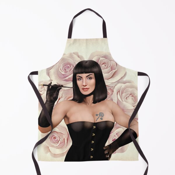 Item preview, THE QUEEN OF VINTAGE ROSES designed and sold by Retro Pop Art - Udo P. Linke.