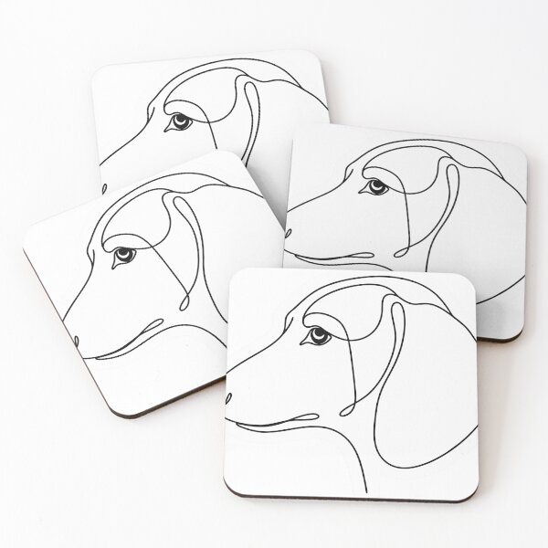 Item preview, Dachshund Minimalist Line Dog Art designed and sold by YanitaTF.