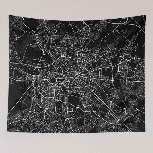 Item preview, Berlin City Map of Germany  - Moon designed and sold by deMAP.