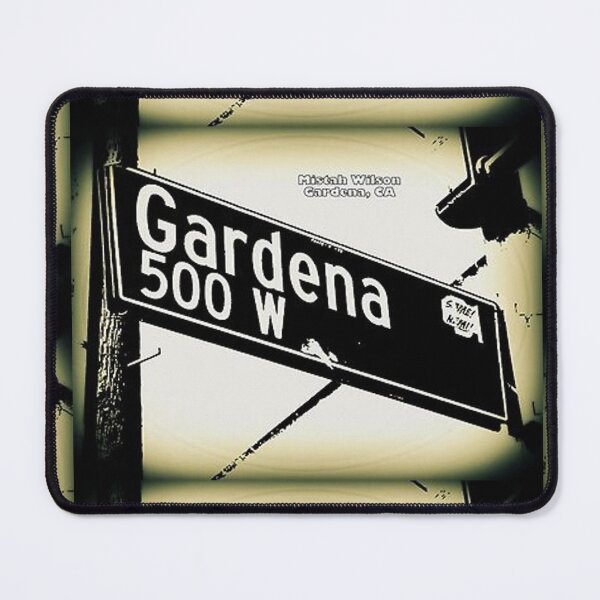 Item preview, Gardena Boulevard, Gardena, California by Mistah Wilson designed and sold by The Street Sign Store.