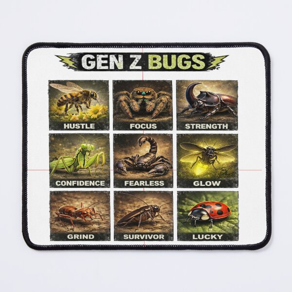 Item preview, Gen Z Token Bugs Strengths/Personalties designed and sold by RCMLS-Tees.