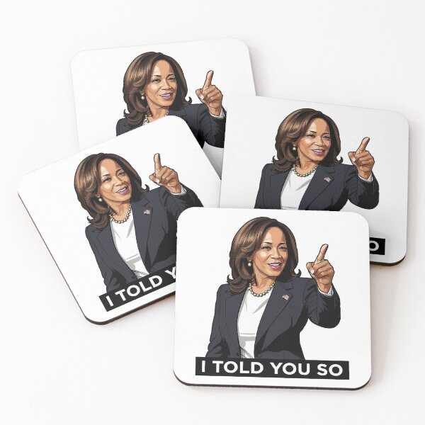 Item preview, Kamala Harris I Told You So Meme Anti-MAGA Reaction designed and sold by EthosWear.
