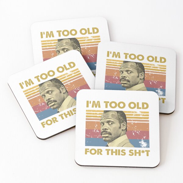 Item preview, Roger Murtaugh Is Too Old For This Shit Lethal Weapon Unisex Vintage Shirt, I'm Too Old For This Shit Shirt, Movies Quote Tee, Gift for Her designed and sold by fresh-sole-co.