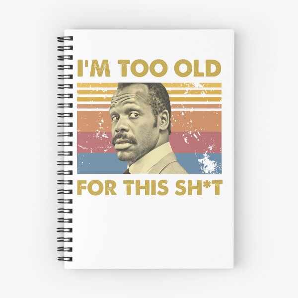 Item preview, Roger Murtaugh Is Too Old For This Shit Lethal Weapon Unisex Vintage Shirt, I'm Too Old For This Shit Shirt, Movies Quote Tee, Gift for Her designed and sold by fresh-sole-co.