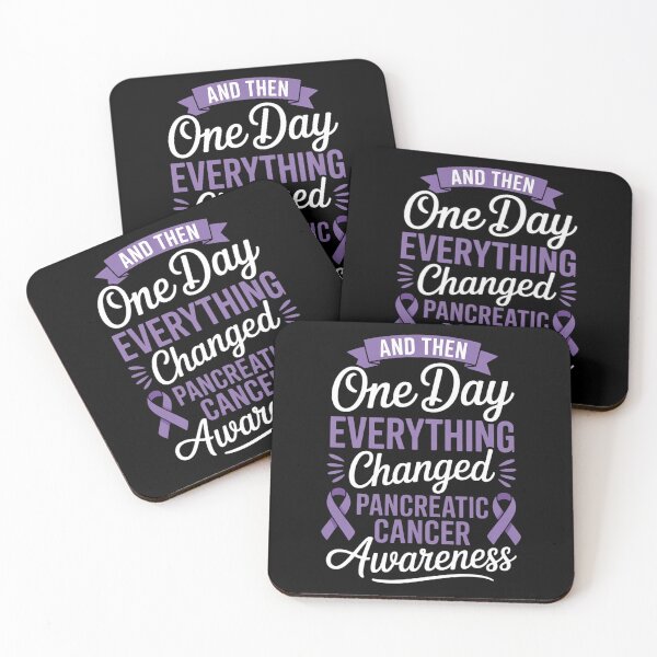 Item preview, Everything Changed Pancreatic Cancer Awareness designed and sold by HellD3vil-Art.