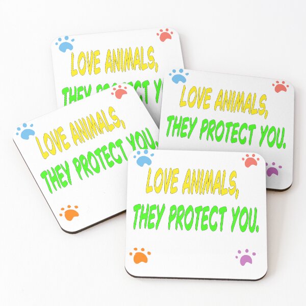 Item preview, LOVE ANIMALS,THEY PROTECT YOU designed and sold by NiDrox.