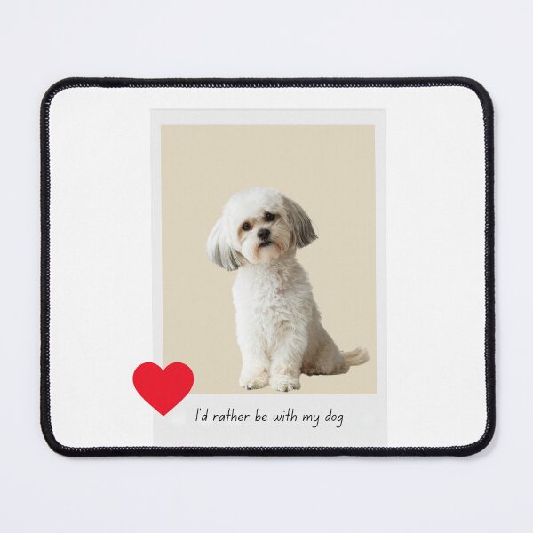 Item preview, Shih Tzu I'd rather be with my dog designed and sold by McExtra.