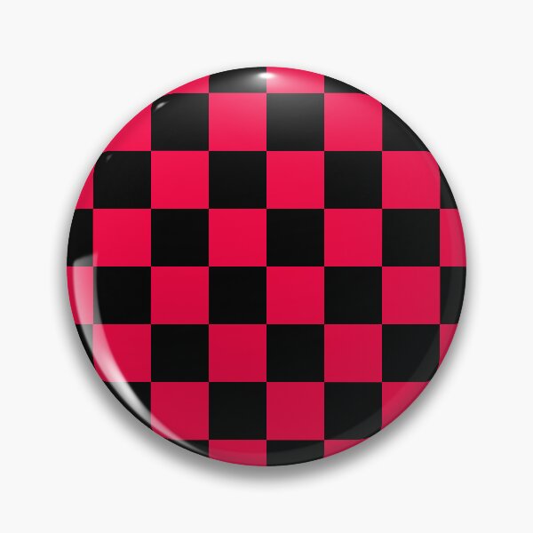 Item preview, Black and Red Checkerboard Pattern - Bold Retro Arcade Vibes designed and sold by Lainey1978.