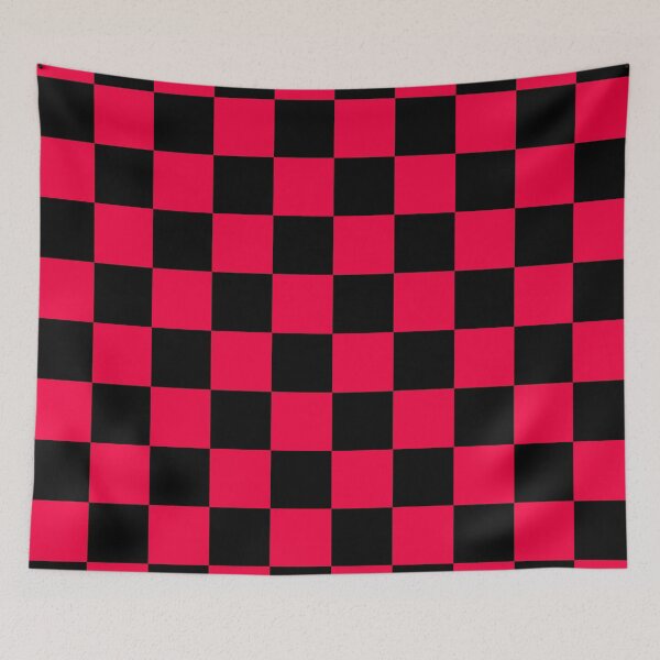 Item preview, Black and Red Checkerboard Pattern - Bold Retro Arcade Vibes designed and sold by Lainey1978.