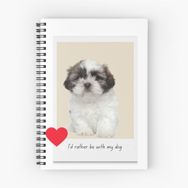 Item preview, Shih Tzu puppy love rather be with my dog designed and sold by McExtra.