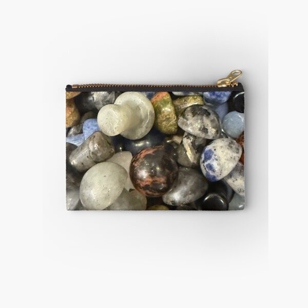 Item preview, Crystal Mushroom Mix – Mini Stone Mushrooms, Cottagecore Decor, Witchy Altar Pieces, Goblincore Collectibles designed and sold by aadventures.