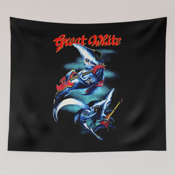 Item preview, 1989 Great White Tour Concert Vintage designed and sold by fogneguegiaj.