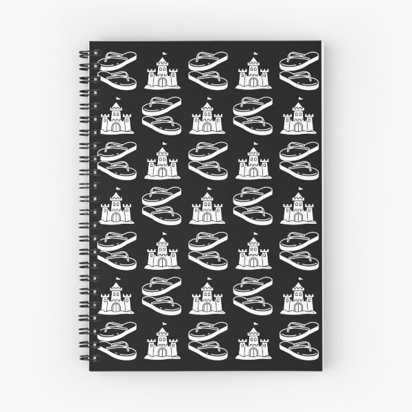 Item preview, flip flops & sandcastles designed and sold by ChicaTees.