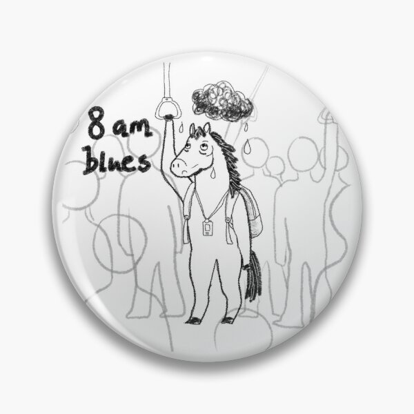 Item preview, horse | commuters' blues designed and sold by LiquidCats.