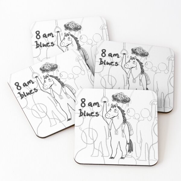 Item preview, horse | commuters' blues designed and sold by LiquidCats.