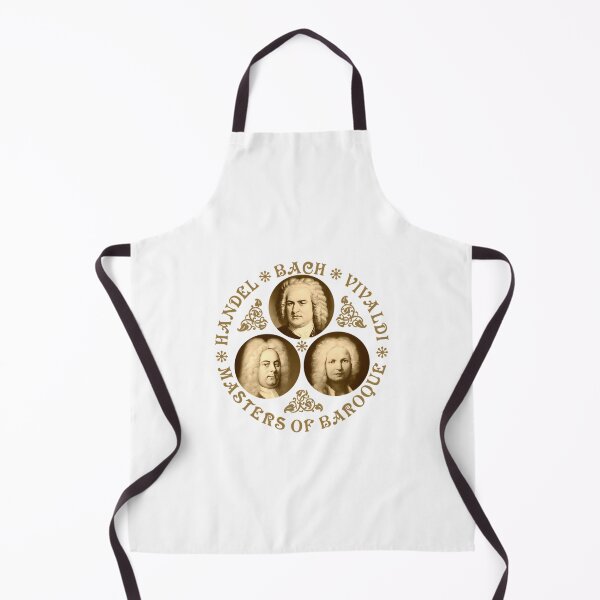 Item preview, Masters Of Baroque - Bach - Handel - Vivaldi - Vintage Design - Old Gold - Rb  designed and sold by MarthaDelores3.