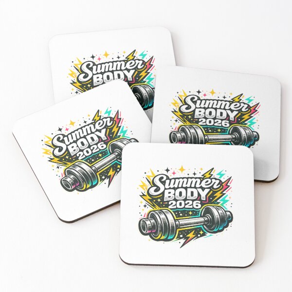 Item preview, Summer Body 2026 Retro Fitness Gym Design designed and sold by Combat Skies.