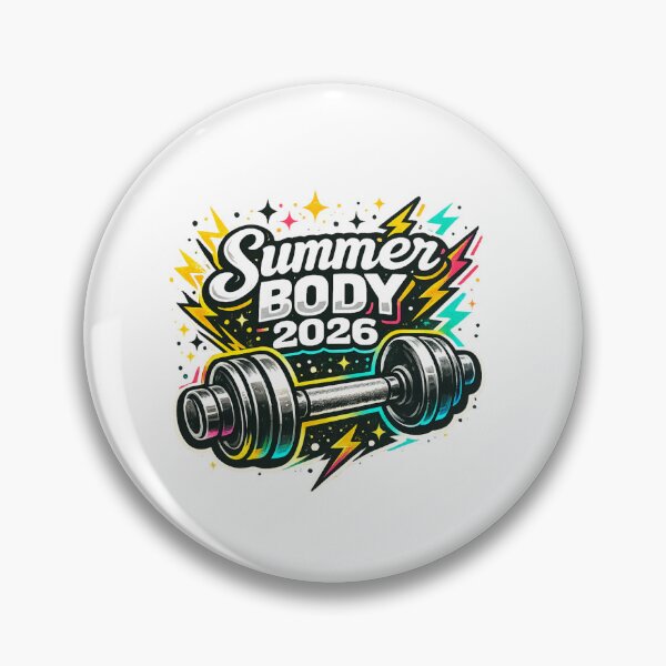 Item preview, Summer Body 2026 Retro Fitness Gym Design designed and sold by IRON WINGS /USAF.