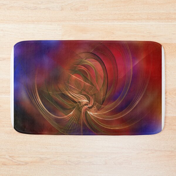 Item preview, Abstract Energy Flow - Morning Workout (Rectangular Version) designed and sold by studiobprints.
