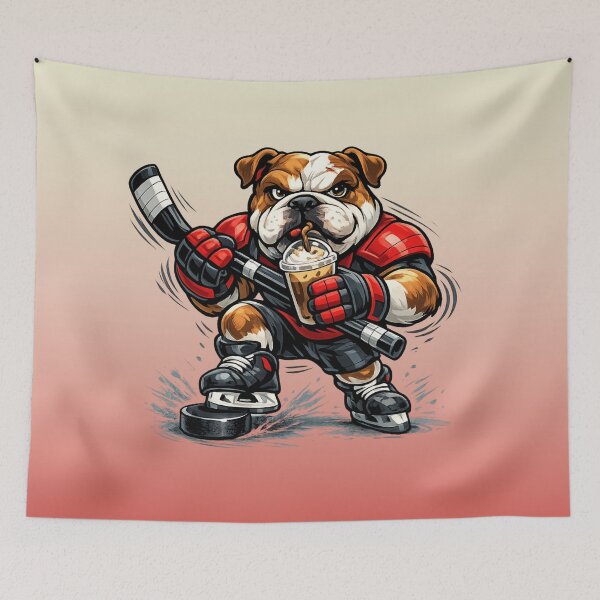 Item preview, Born to Chase Pucks | Dog Hockey designed and sold by skkyfaithArtz.
