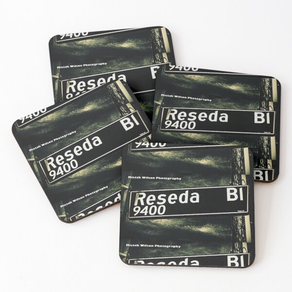 Item preview, Reseda Boulevard, Northridge, California by Mistah Wilson designed and sold by The Street Sign Store.