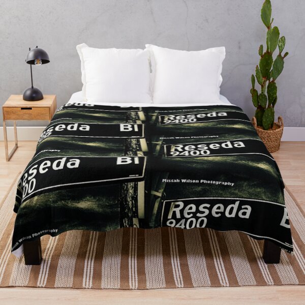 Item preview, Reseda Boulevard, Northridge, California by Mistah Wilson designed and sold by The Street Sign Store.