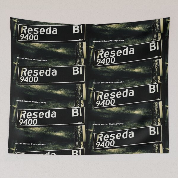 Item preview, Reseda Boulevard, Northridge, California by Mistah Wilson designed and sold by The Street Sign Store.