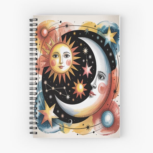 Item preview, Paul Klee Inspired Abstract Night Sky – Whimsical Sun Moon Mid Century Modern Art designed and sold by Tamas Das.