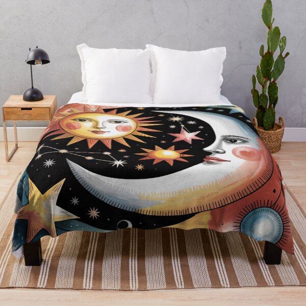 Item preview, Paul Klee Inspired Abstract Night Sky – Whimsical Sun Moon Mid Century Modern Art designed and sold by Tamas Das.