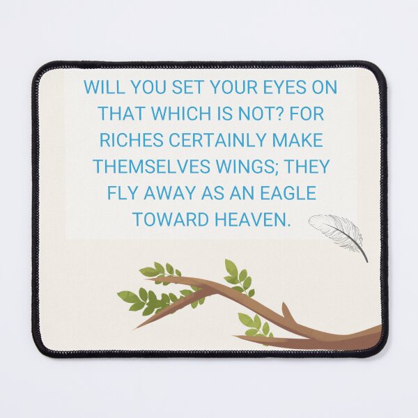 Item preview, Proverbs 23:5 designed and sold by Undonemadenew.