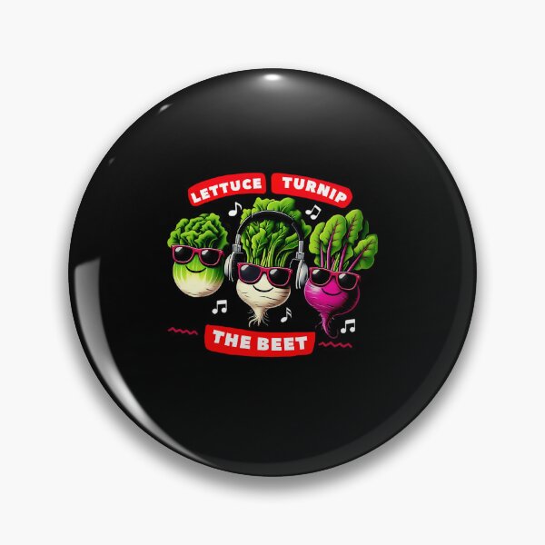 Item preview, lettuce turnip the beet - vegetables djing designed and sold by MarthaDelores3.