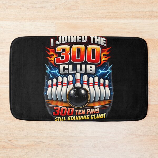 Item preview,  I Joined 300 Club Ten Pins Still Standing Funny Bowling T-Shirt designed and sold by krotkrot.