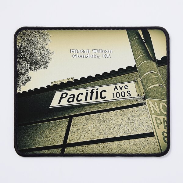 Item preview, Pacific Avenue, Glendale, California by Mistah Wilson designed and sold by The Street Sign Store.