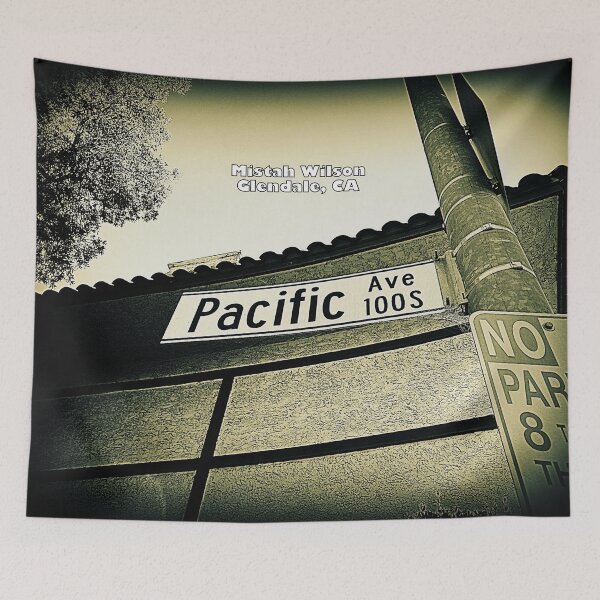 Item preview, Pacific Avenue, Glendale, California by Mistah Wilson designed and sold by The Street Sign Store.