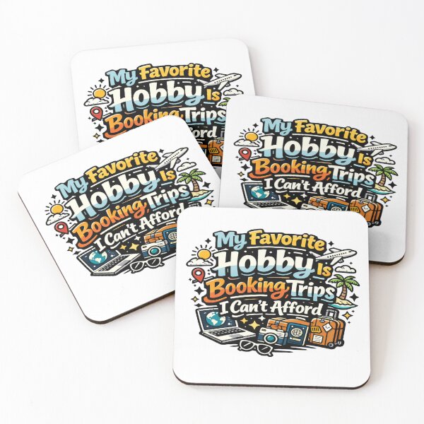 Item preview, My Favorite Hobby Is Booking Trips designed and sold by B-All-Creations.
