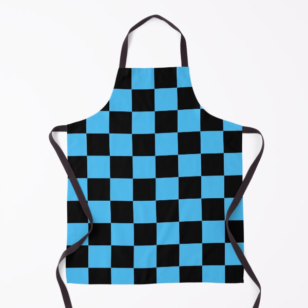 Item preview, Black and Blue Checkerboard Pattern  - Bold Retro Arcade Vibes designed and sold by Lainey1978.