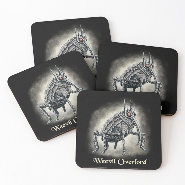 Item preview, Weevil Overlord in ink and watercolor (dark) designed and sold by Drawinism.